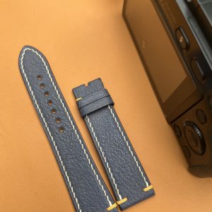 Dây đồng hồ Handmade da Dê Alran nhập khẩu cao cấp AL002