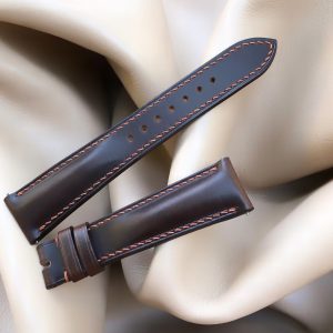 Dây đồng hồ Handmade da Chromexcel màu nâu đậm